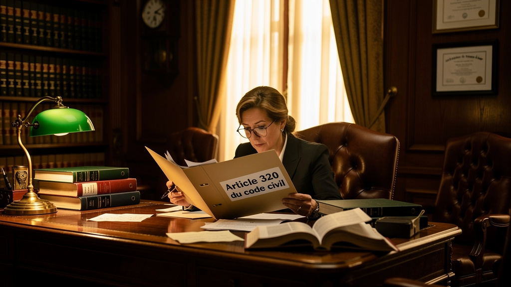 Article 320 du code civil : implications pour les avocats